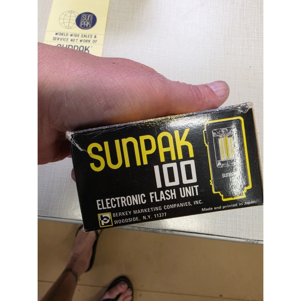 Sunpak 100 electronic